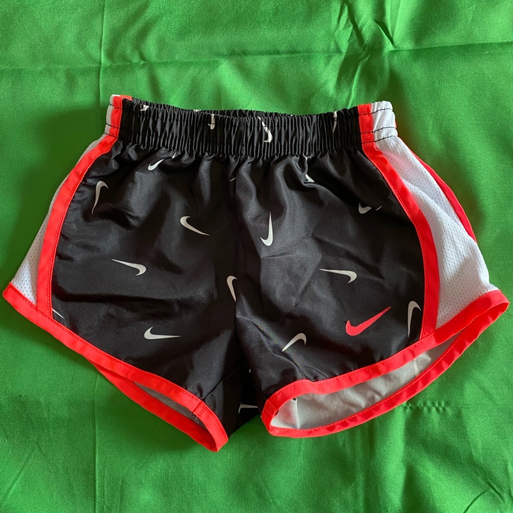 Black and Red Athletic Shorts
